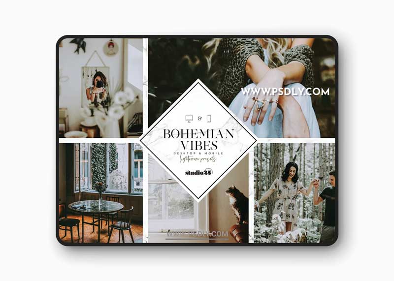 CreativeMarket - Bohemian lightroom preset 4007311
