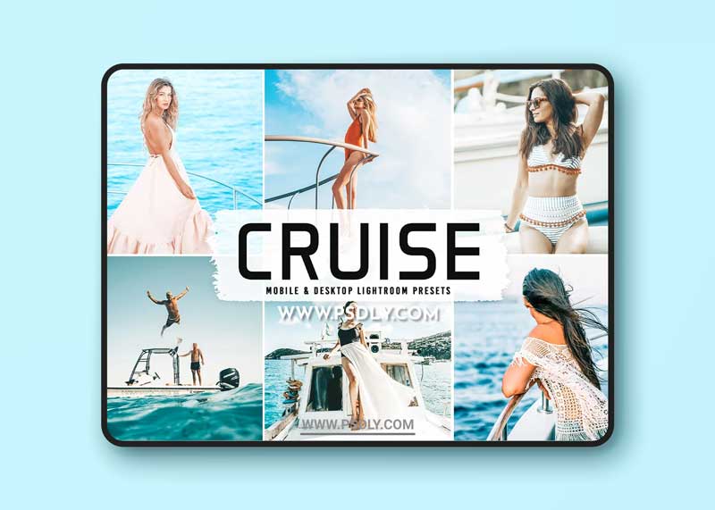 CreativeMarket - Cruise Pro Lightroom Presets 6282582