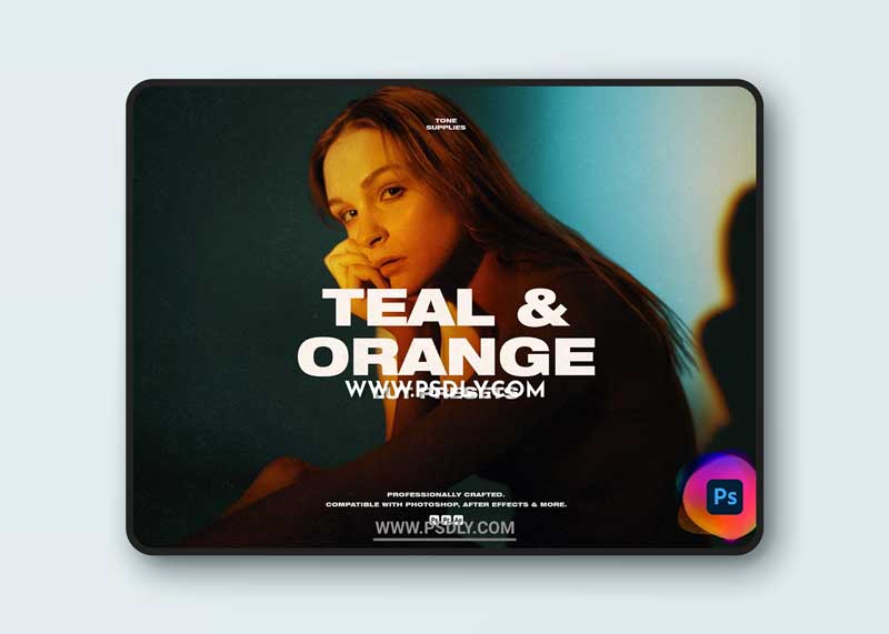 CreativeMarket - Teal & Orange Photoshop LUT Presets 6221385