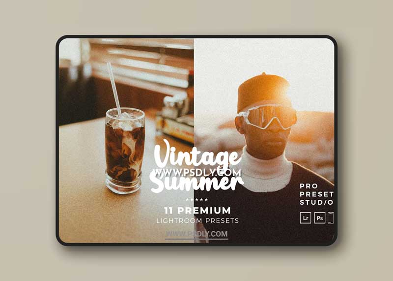 CreativeMarket - Vintage Summers Presets Lightroom 6220404