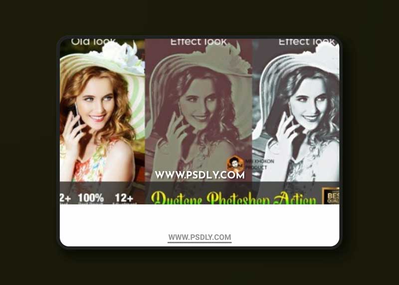 Duotone Photoshop Action