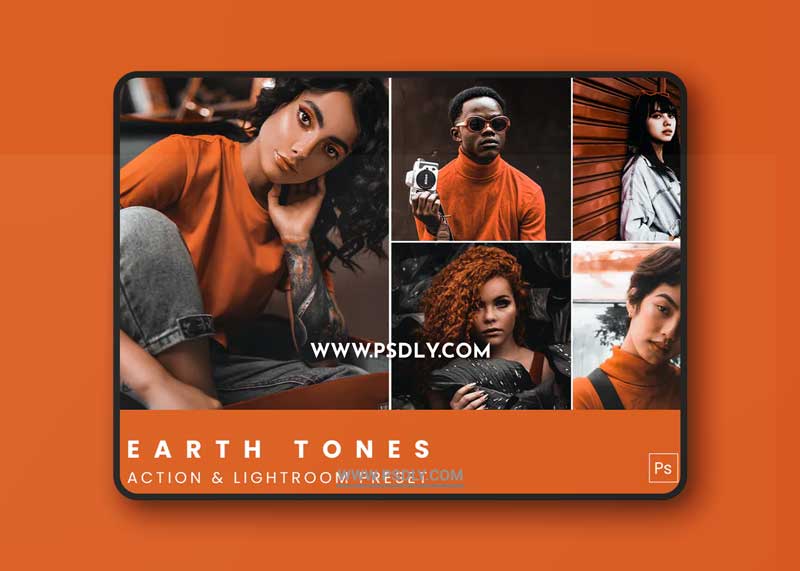 Earth Tones Action & Lightroom Preset
