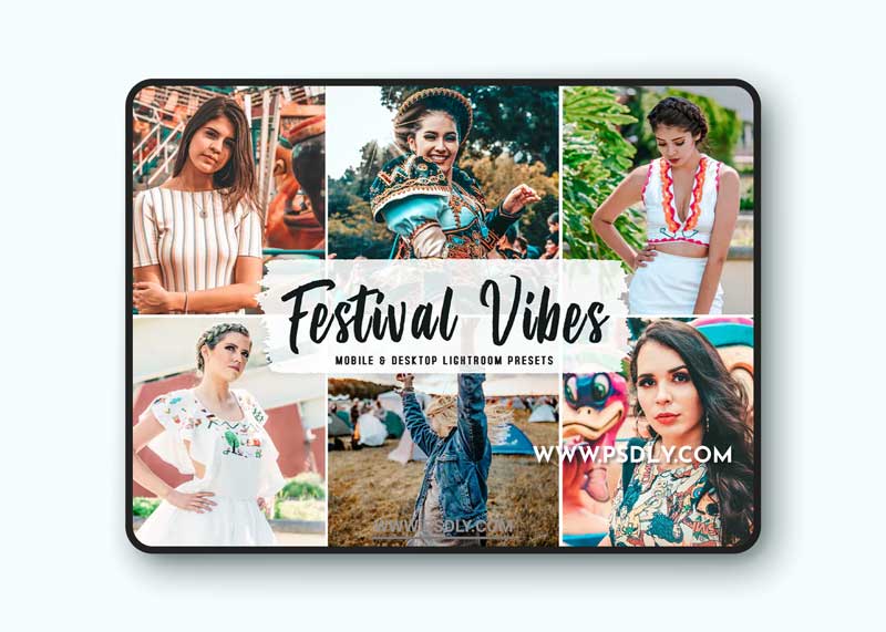 Festival Vibes Mobile & Desktop Lightroom Presets
