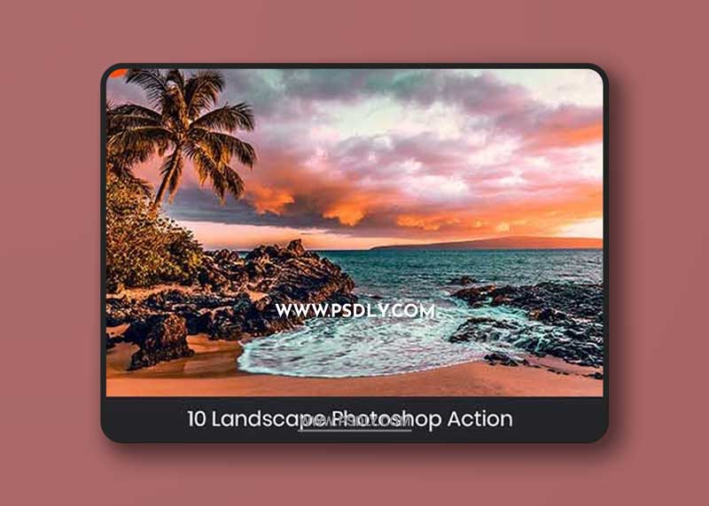 GraphicRiver - 10 Landscape Photoshop Action 24688104