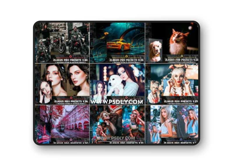 GraphicRiver - 24 Artistic Collection Lightroom Presets 32665458