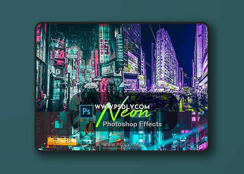 GraphicRiver - Neon Photoshop Effects 24736828