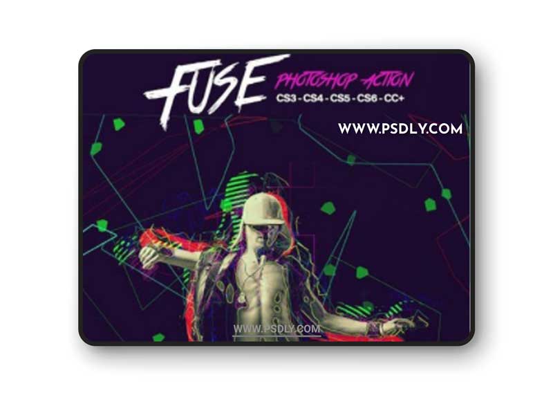 Graphicriver - 19647495 Fuse Photoshop Action