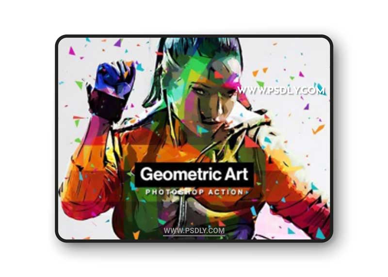 Graphicriver - Geometric Art Photoshop Action 20543613