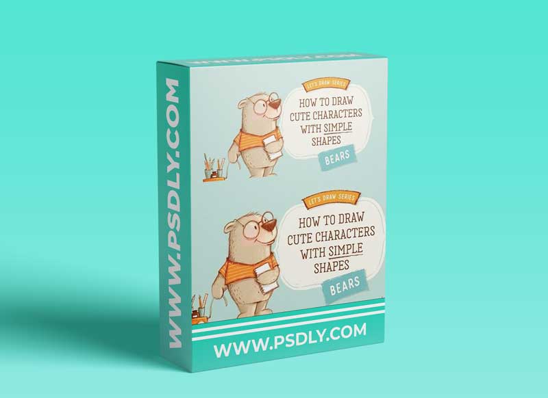 How to Draw Cute Characters With Simple Shapes: Let's Draw Bears