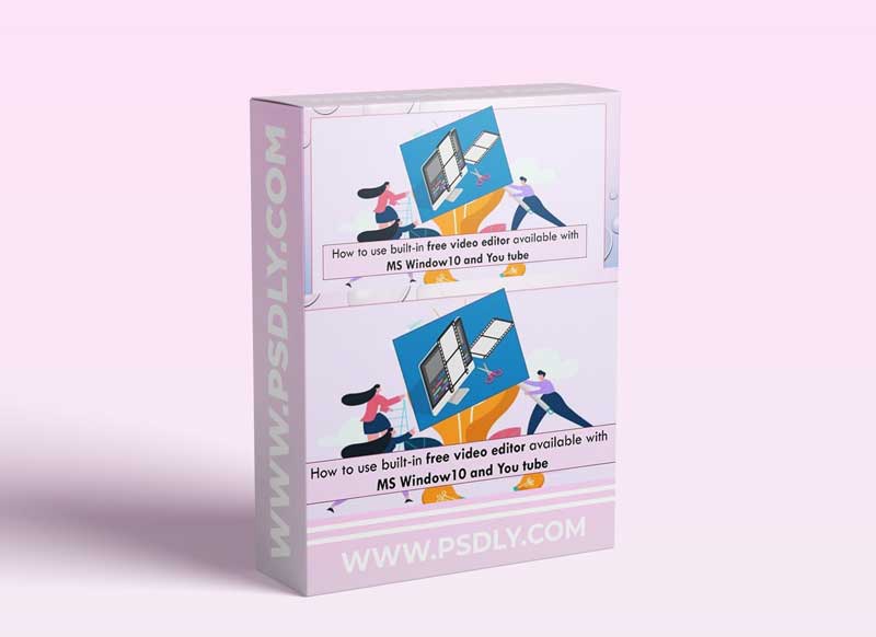 How to use free built-in Video Editor available with MS Window 10 and Youtube