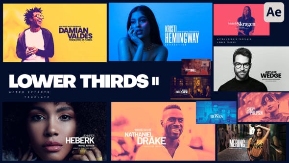 Videohive Lower Thirds II 32911036