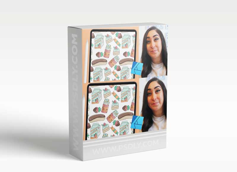 Learn to Design a Half Drop and Rectangle Full Drop Repeat in Affinity Designer on your iPad