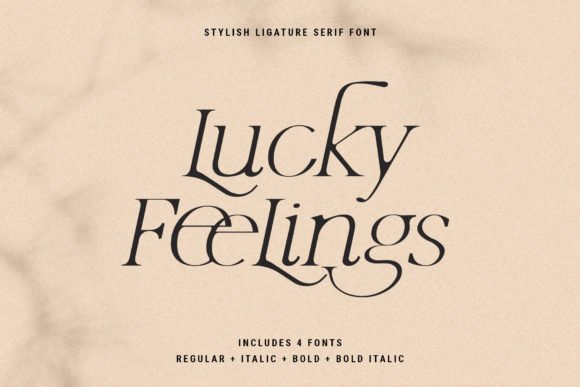 Lucky Feelings Font Free Download