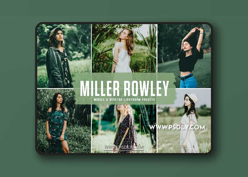 Miller Rowley Mobile & Desktop Lightroom Presets