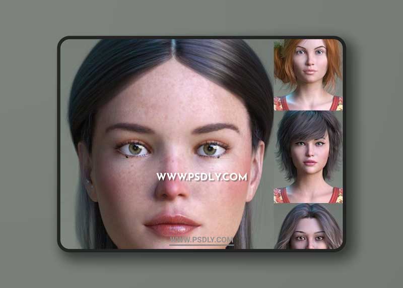 Natural Women and Morphs Addons for Genesis 8 Female