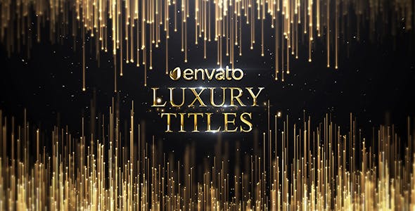 Videohive Luxury Titles 19921591