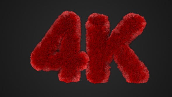 Videohive Hairy Text 11241766