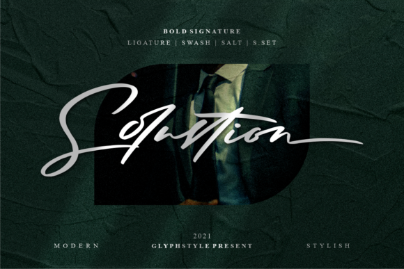 Solustion Font Free Download
