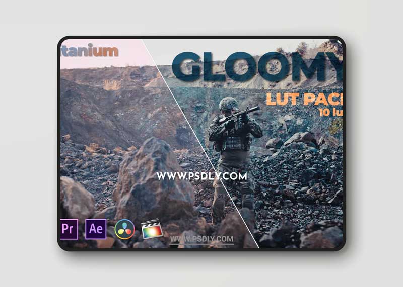 Titanium Gloomy LUT Pack (10 Luts)