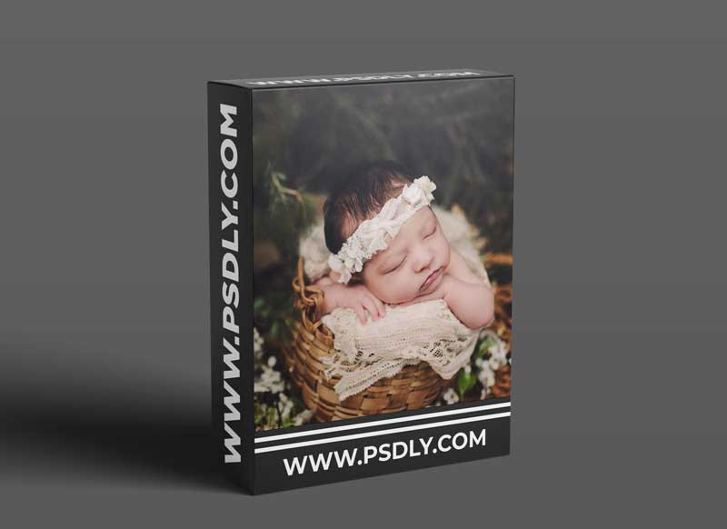 Twig & Olive Photography - Newborn - Bucket Pose