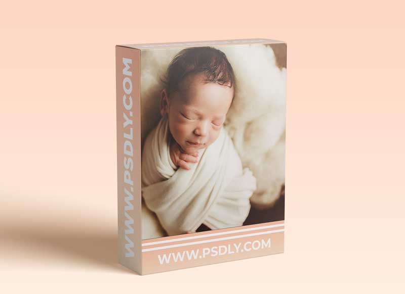 Twig & Olive Photography - Newborn - Crisscross Wrap with Toes Out