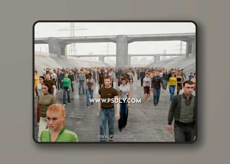 Unreal Engine – Population System Full Pack