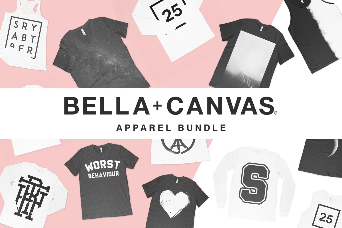 CreativeMarket - Bella Canvas 8815 Flowy Mockups 6216410