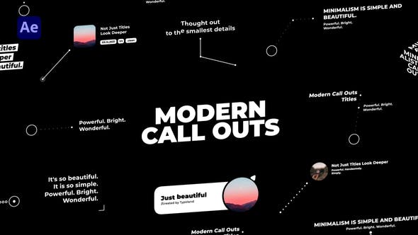 Videohive Modern Call Outs 33314524