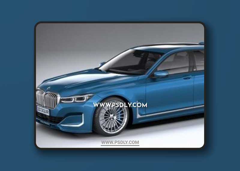 BMW Alpina B7 2020 3D Model