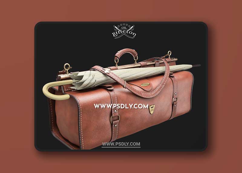 Bag colonel littleton 3D Model