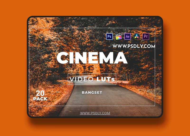 Bangset Cinema Pack 20 Video LUTs