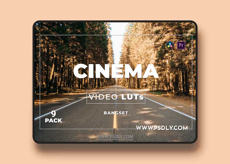 Bangset Cinema Pack 9 Video LUTs