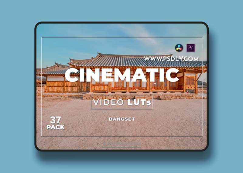 Bangset Cinematic Pack 37 Video LUTs DRDGVTZ