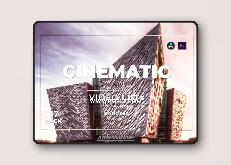 Bangset Cinematic Pack 47 Video LUTs QEMSPMM