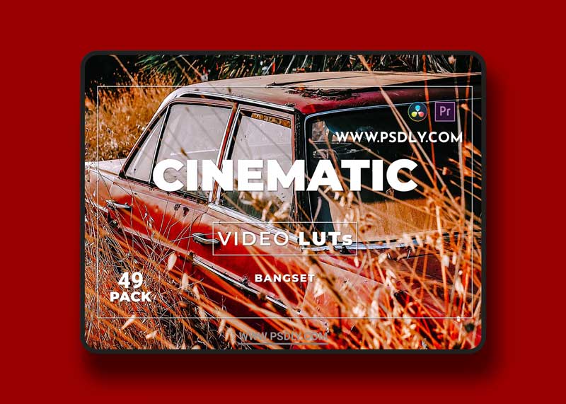 Bangset Cinematic Pack 49 Video LUTs
