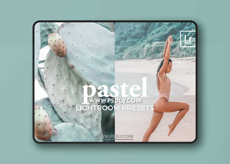CreativeMarket - 4 Lightroom Presets PASTEL 4887548