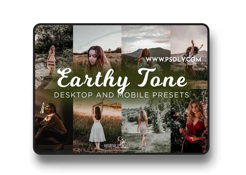 CreativeMarket - 6 Earthy Tone Lightroom Presets 6321501