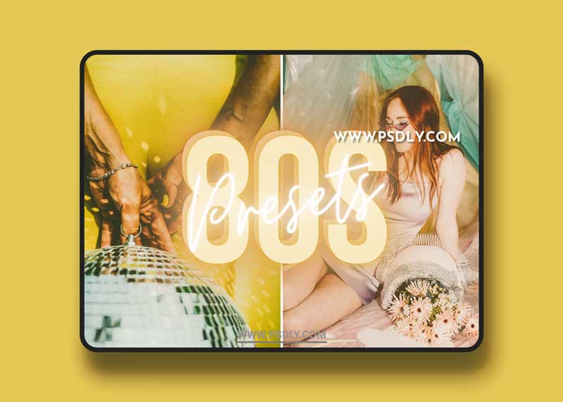CreativeMarket - 80s Retro Lightroom Presets 6422531