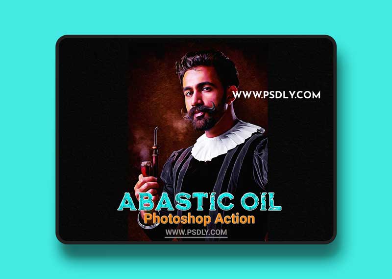 CreativeMarket - Abastic Oil Photoshop Action 4768225