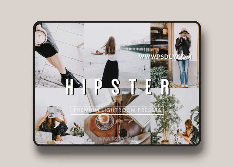 CreativeMarket - Aesthetic HIPSTER Lightroom Presets 4806642