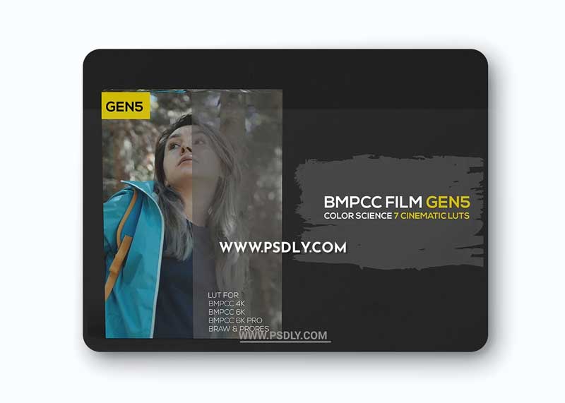 CreativeMarket - BMPCC Film Gen5 Luts 6302399