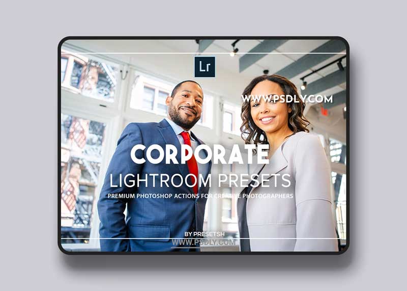CreativeMarket - Corporate Lightroom Presets 5346758