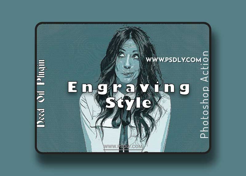 CreativeMarket - Engraving Style Photoshop Action 6447344