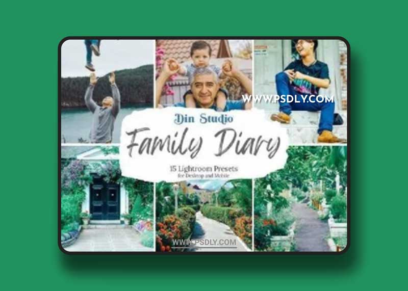 CreativeMarket - Family Diary Lightroom Presets 5555563