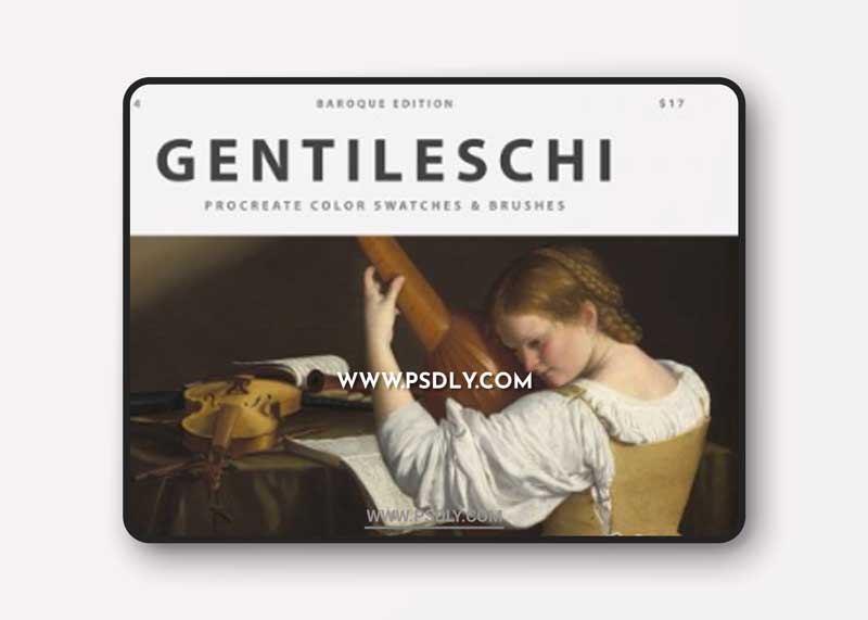 CreativeMarket - Gentileschi's Art Procreate Brushes 5841630