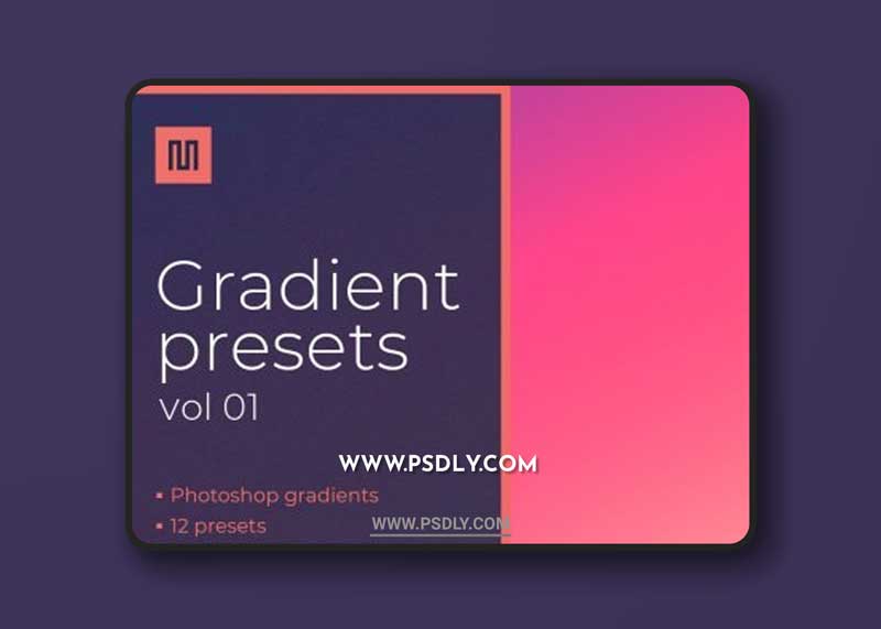 CreativeMarket - Gradient backgrounds & presets vol1 2577755