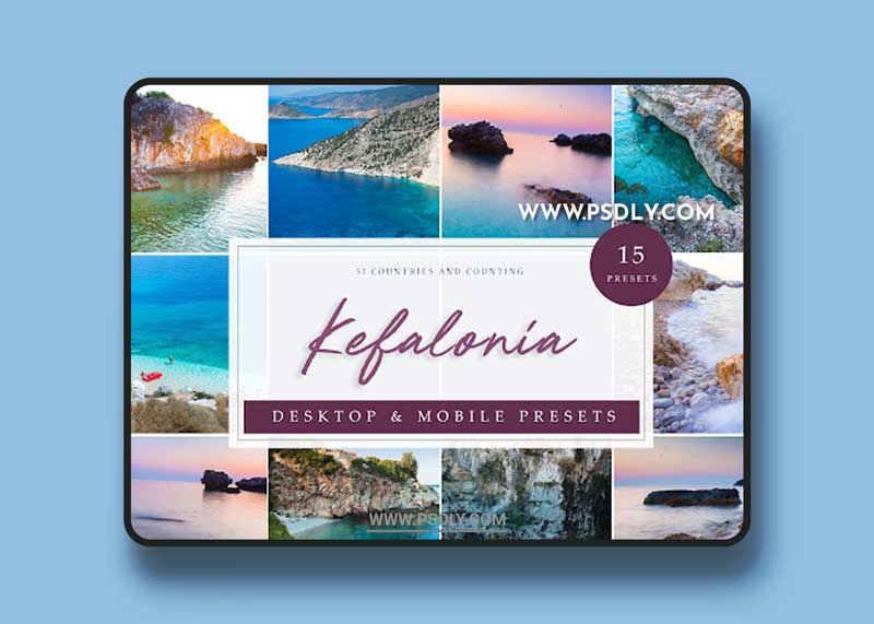 CreativeMarket - LR Presets | Kefalonia 3677411