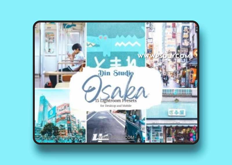 CreativeMarket - Osaka Lightroom Presets 5555356