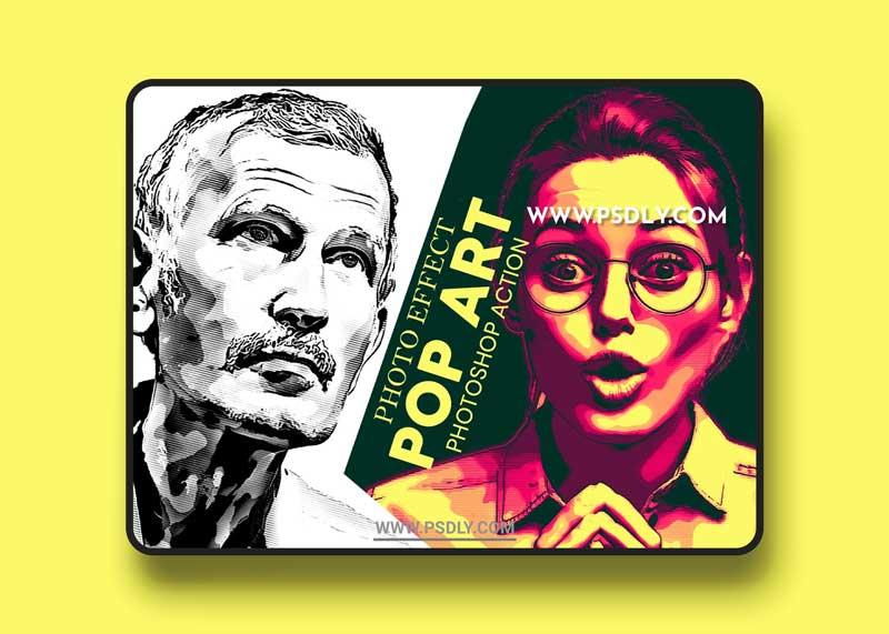 CreativeMarket - Pop Art Photoshop Action 5831687