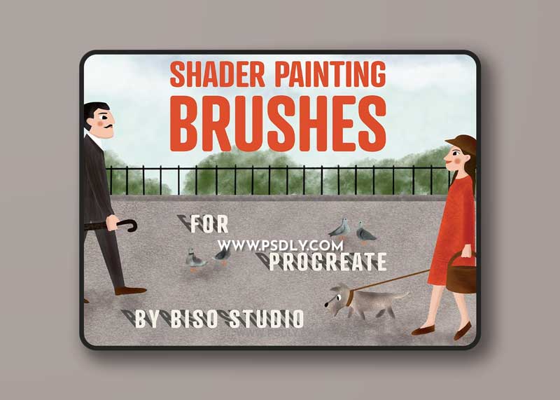 CreativeMarket - Shader Painting Brushes | Procreate 4686274